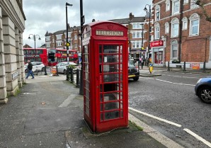 Property for Auction in London - Telephone Kiosk at, Queens Avenue, Muswell Hill, London, N10 3NR